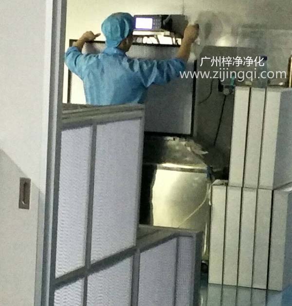 高效過(guò)濾器制作過(guò)程檢漏 高效過(guò)濾器制作過(guò)程檢漏